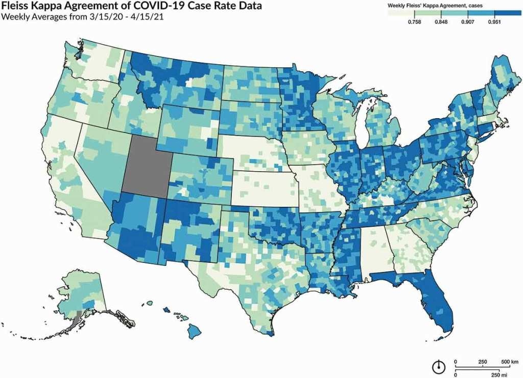 New Research on Dimensions of Uncertainty: A Spatiotemporal View of Five COVID-19&nbsp;Datasets