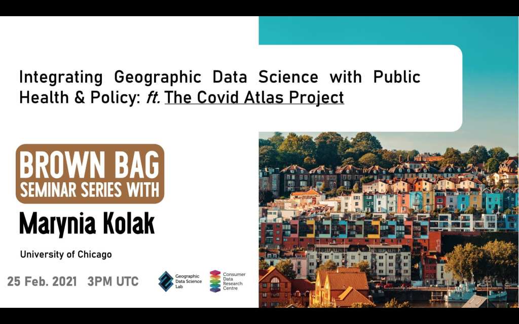 Geographic Data Science Lab Brown&nbsp;Bag