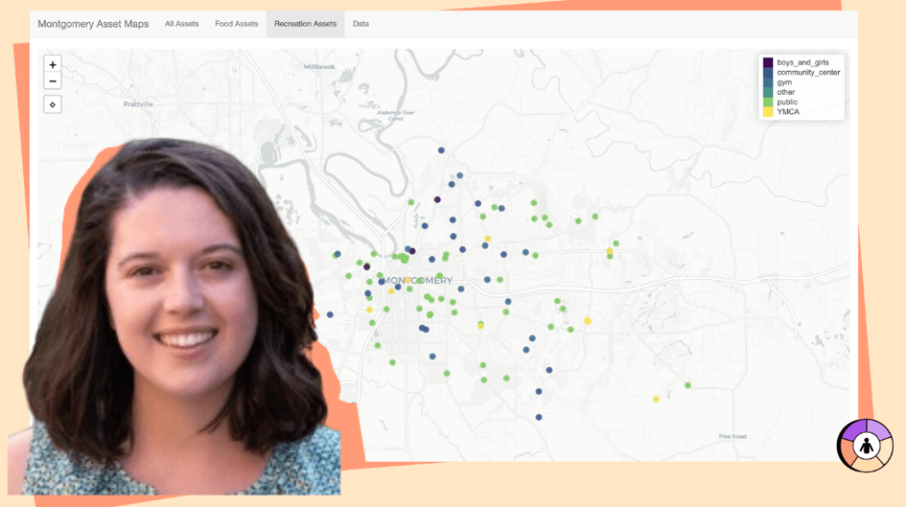 The Montgomery, Alabama Asset Map by Amy Kryston—Spring 2024&nbsp;Cohort