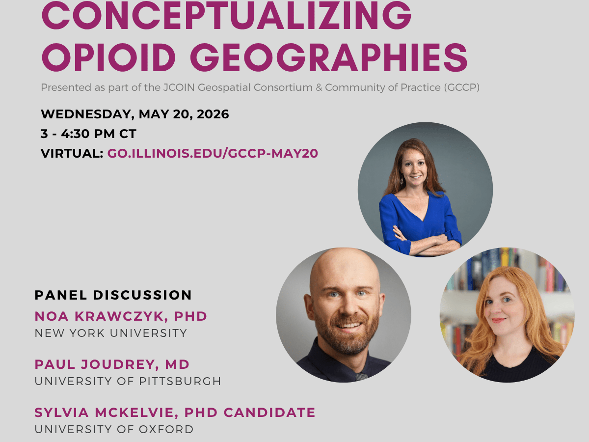 Panel Event: Conceptualizing Opioid&nbsp;Geographies