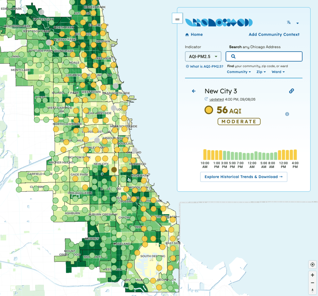 OurAir: A New Mapping Platform for Chicago’s Air&nbsp;Quality